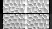 Гипсовая 3D панель DecoStyl Shell (034)